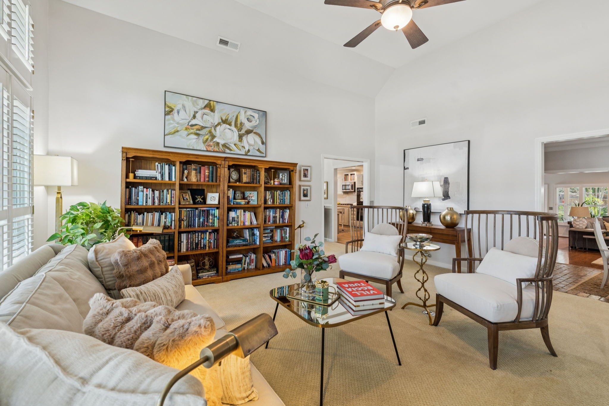 121 Pebble View Drive Franklin, TN 37064 - Photo 10 of 49 a living room with furniture a rug and a wall painting
