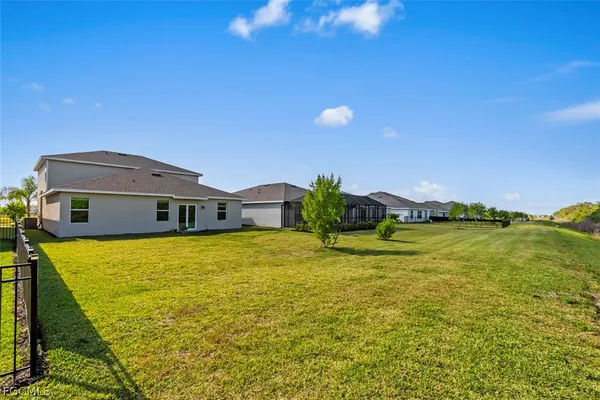 a view of a lake with a outdoor space