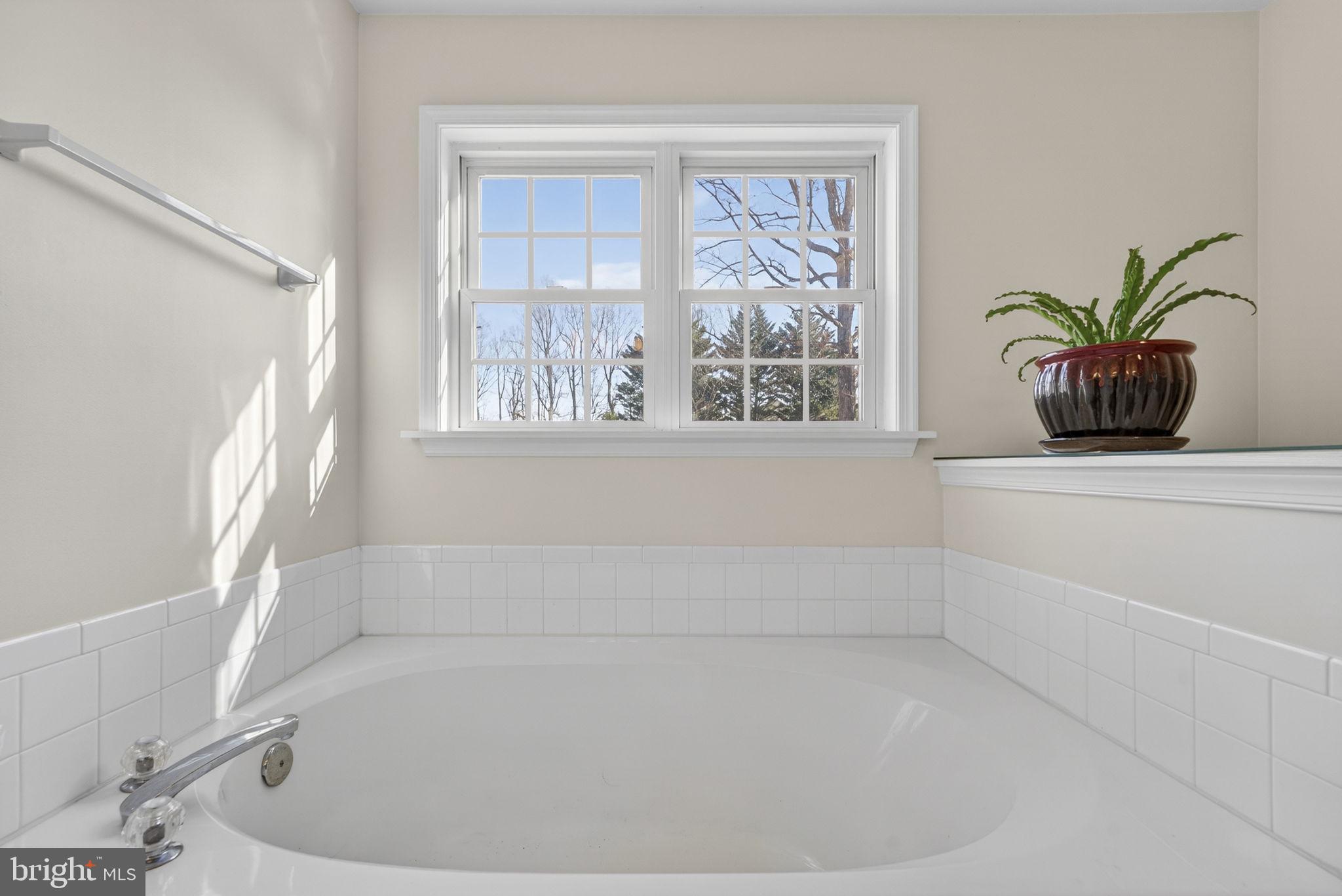 12376 Robin Road Culpeper, VA 22701 - Photo 28 of 70 a white bath tub sitting in a bathroom next to a window