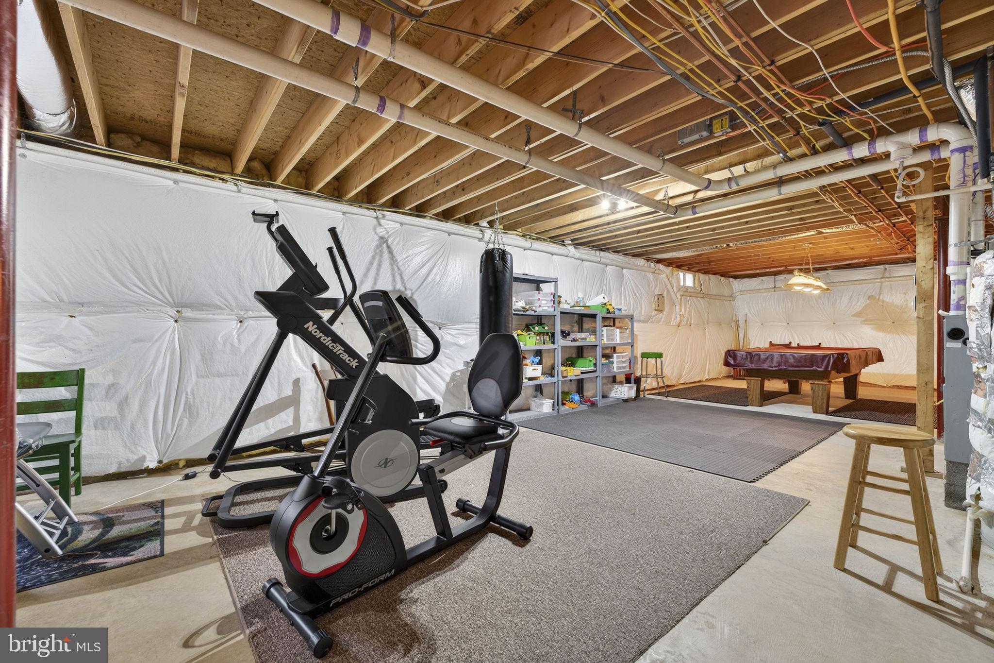 12376 Robin Road Culpeper, VA 22701 - Photo 54 of 70 a view of a room with gym equipment