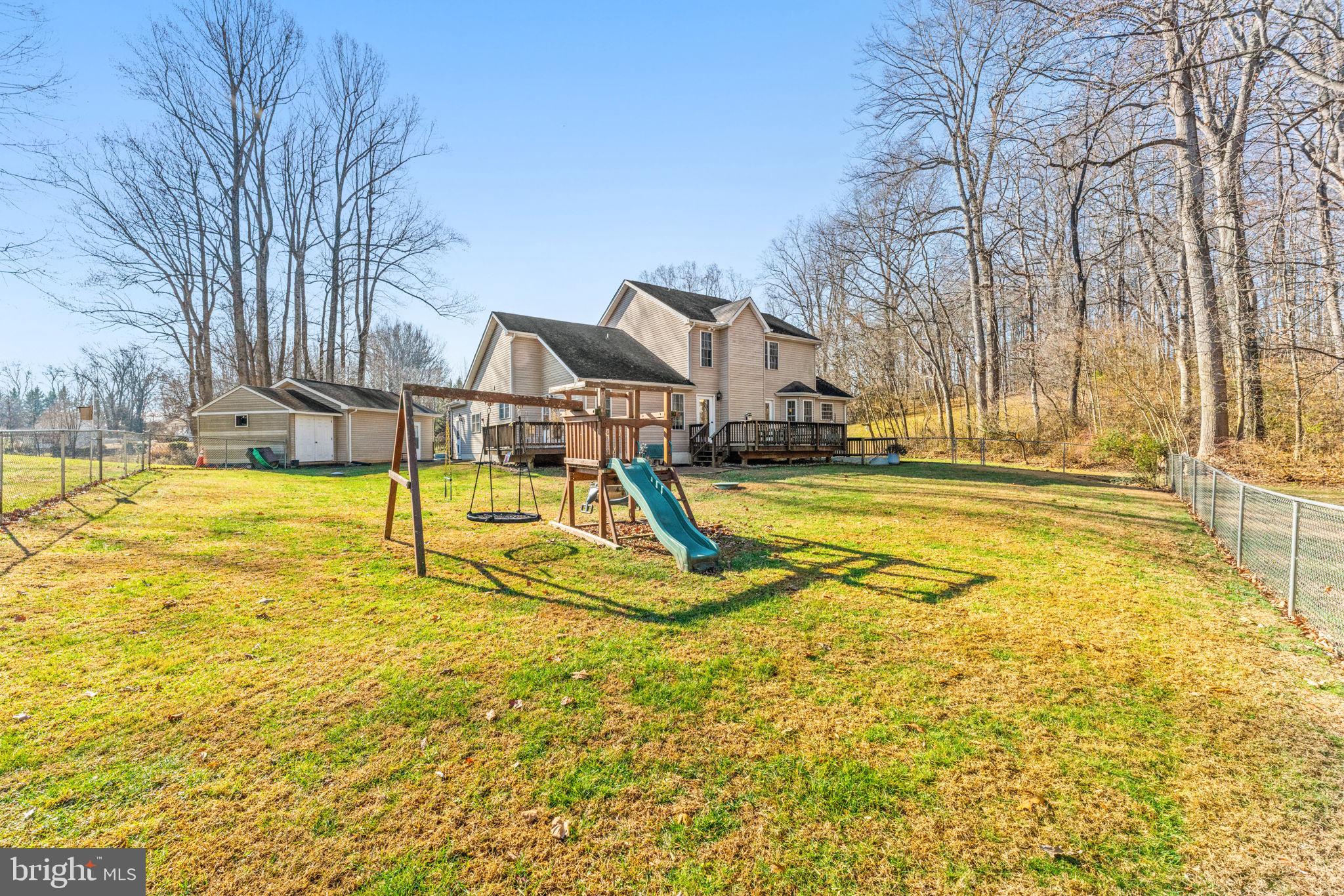 12376 Robin Road Culpeper, VA 22701 - Photo 70 of 70 a view of a swimming pool with a house in the background