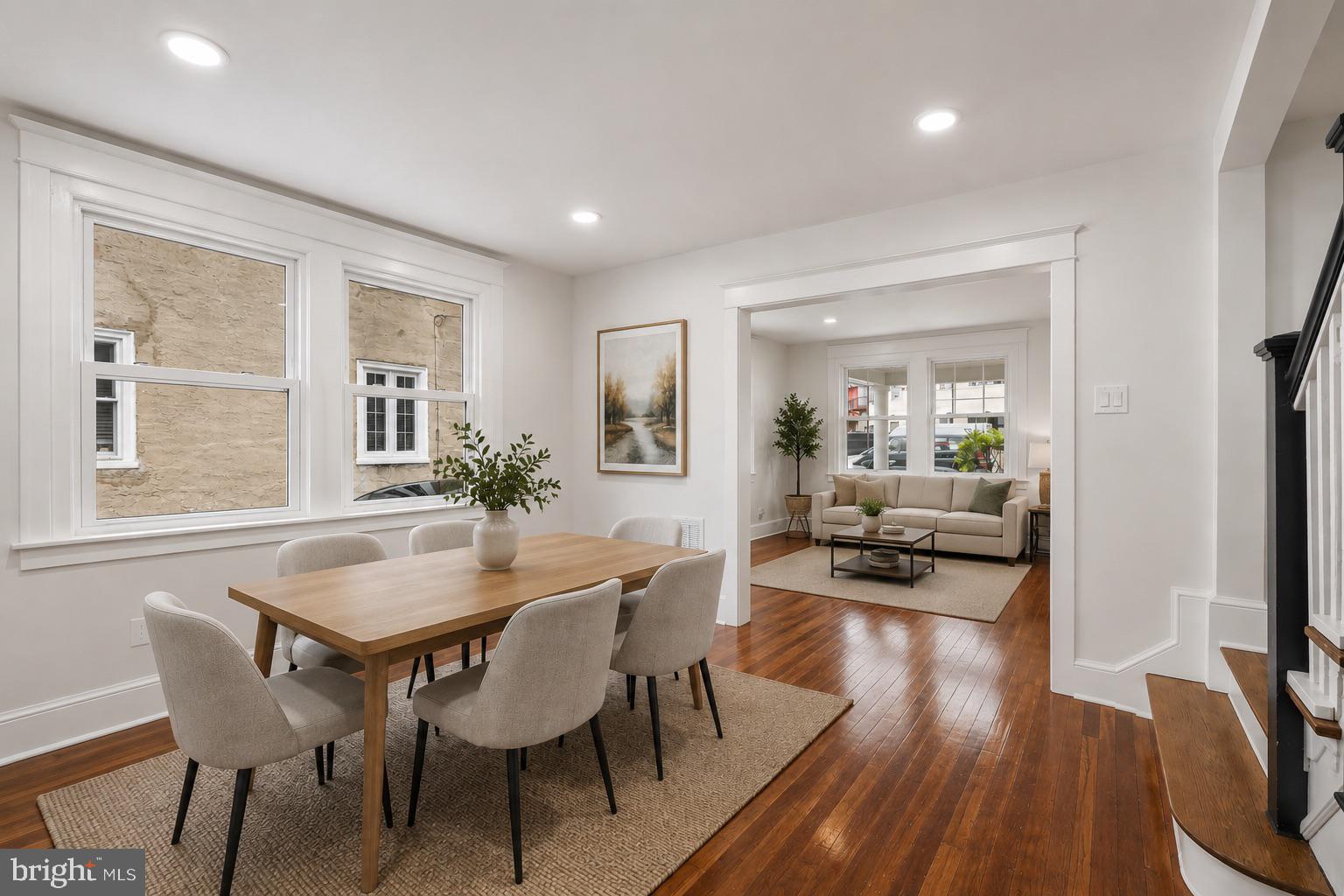114 Conestoga Road Wayne, PA 19087 - Photo 3 of 71 Virtually Staged Dining Area