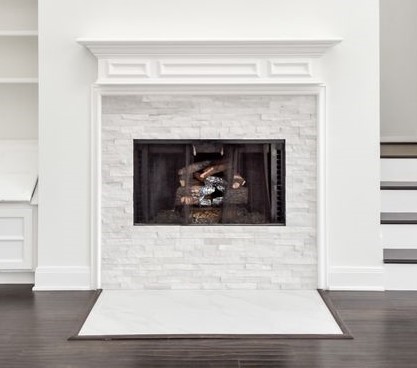 20831 Deauville Drive Spring, TX 77388 - Photo 10 of 42 Lovley stacked stone surround this inviting fireplace