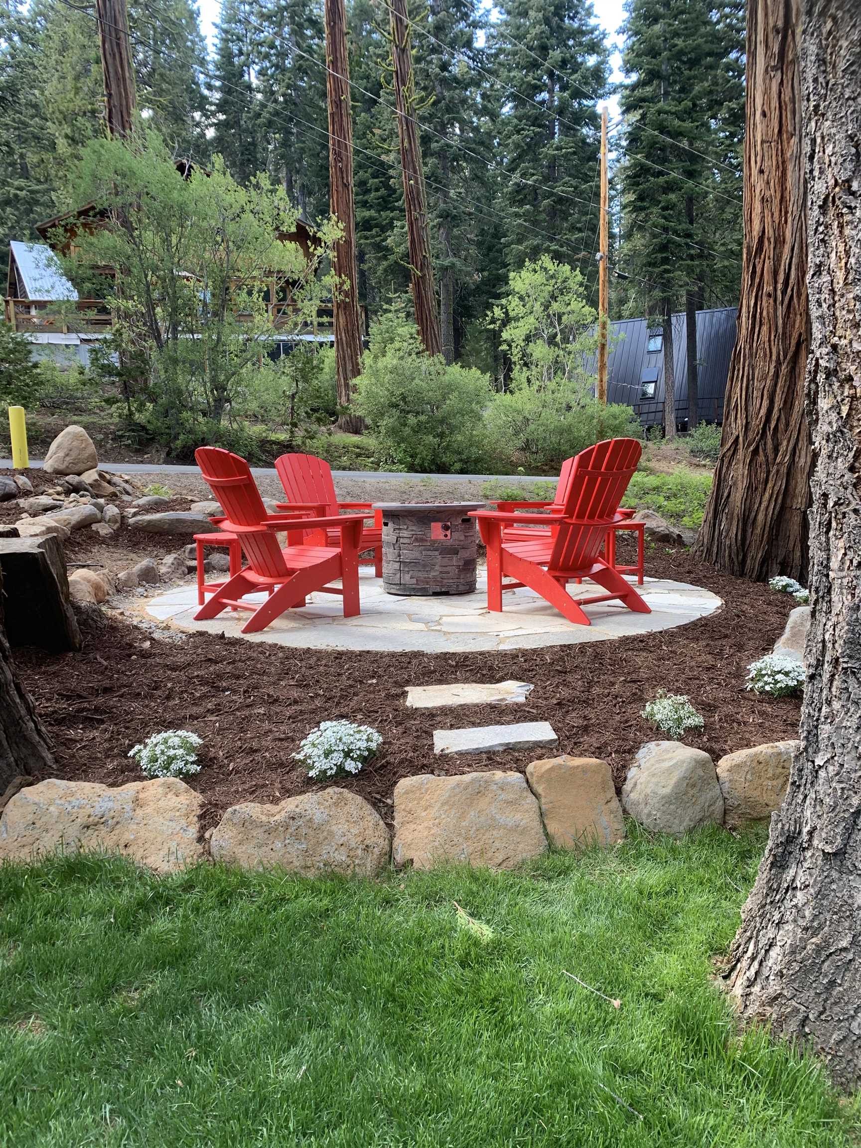 790 Sugar Pine Road Homewood, CA 96141 - Photo 21 of 21 an outdoor sitting area with golf course
