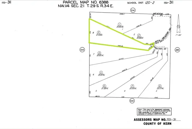 $47,295 | 15331003 Mountain Meadow Road, Caliente, CA 93518