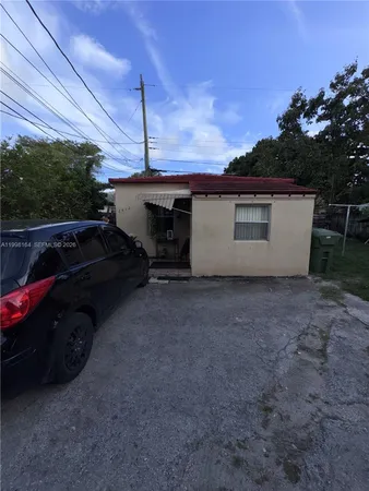a view of a car garage