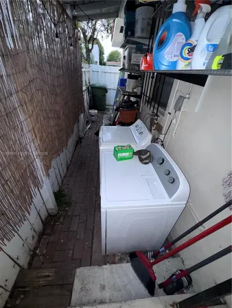 a room with storage and utility