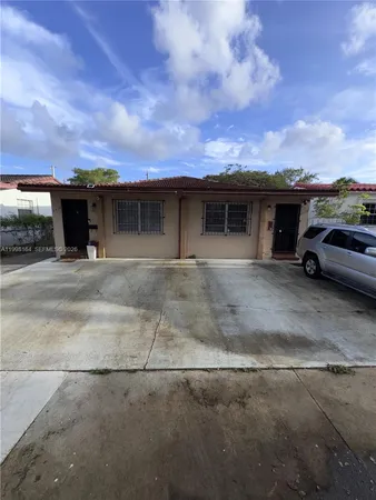 a view of a car garage