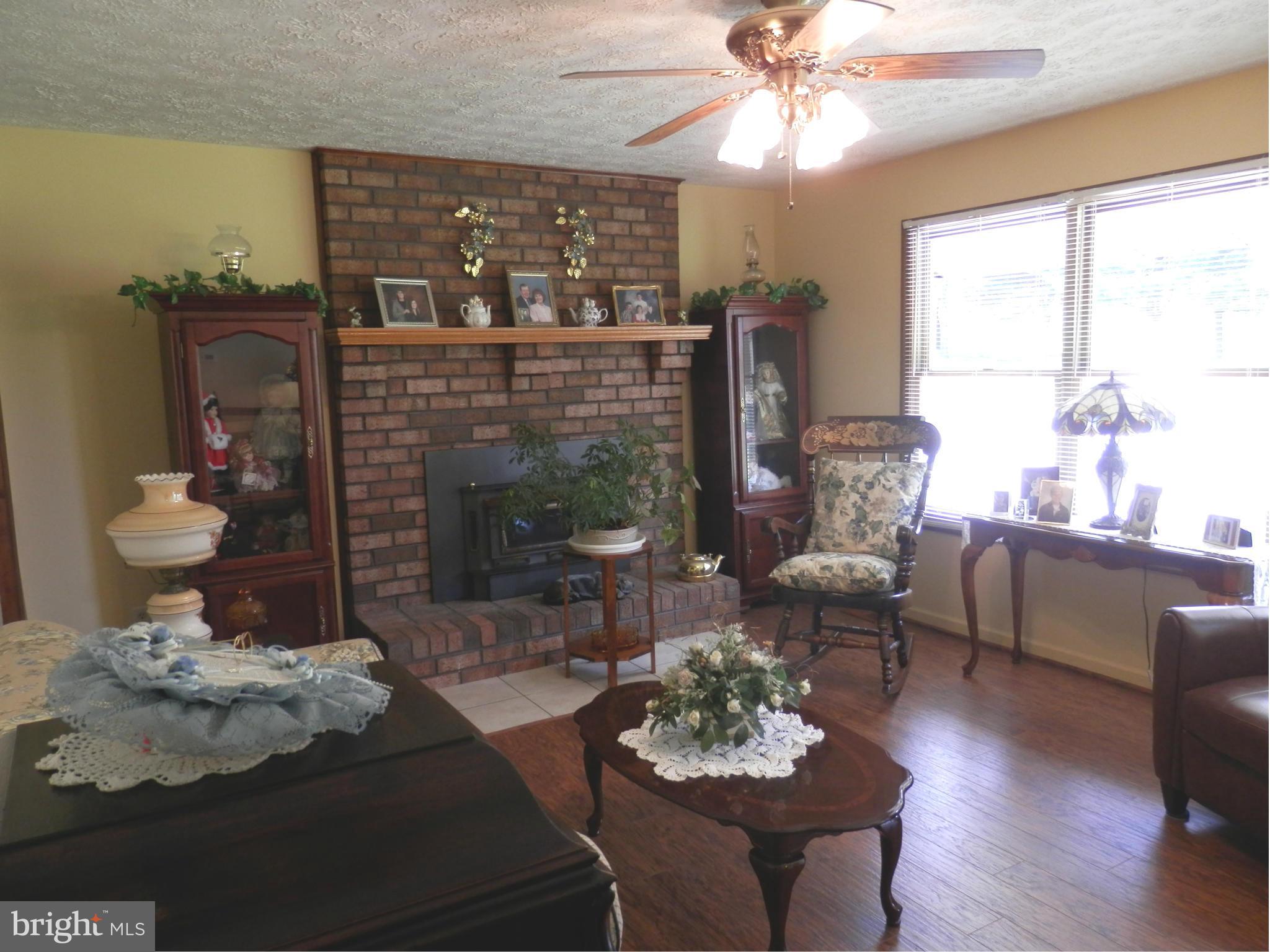 4673 Babylon Road Taneytown, MD 21787 - Photo 7 of 17 Living Room w wood stove insert
