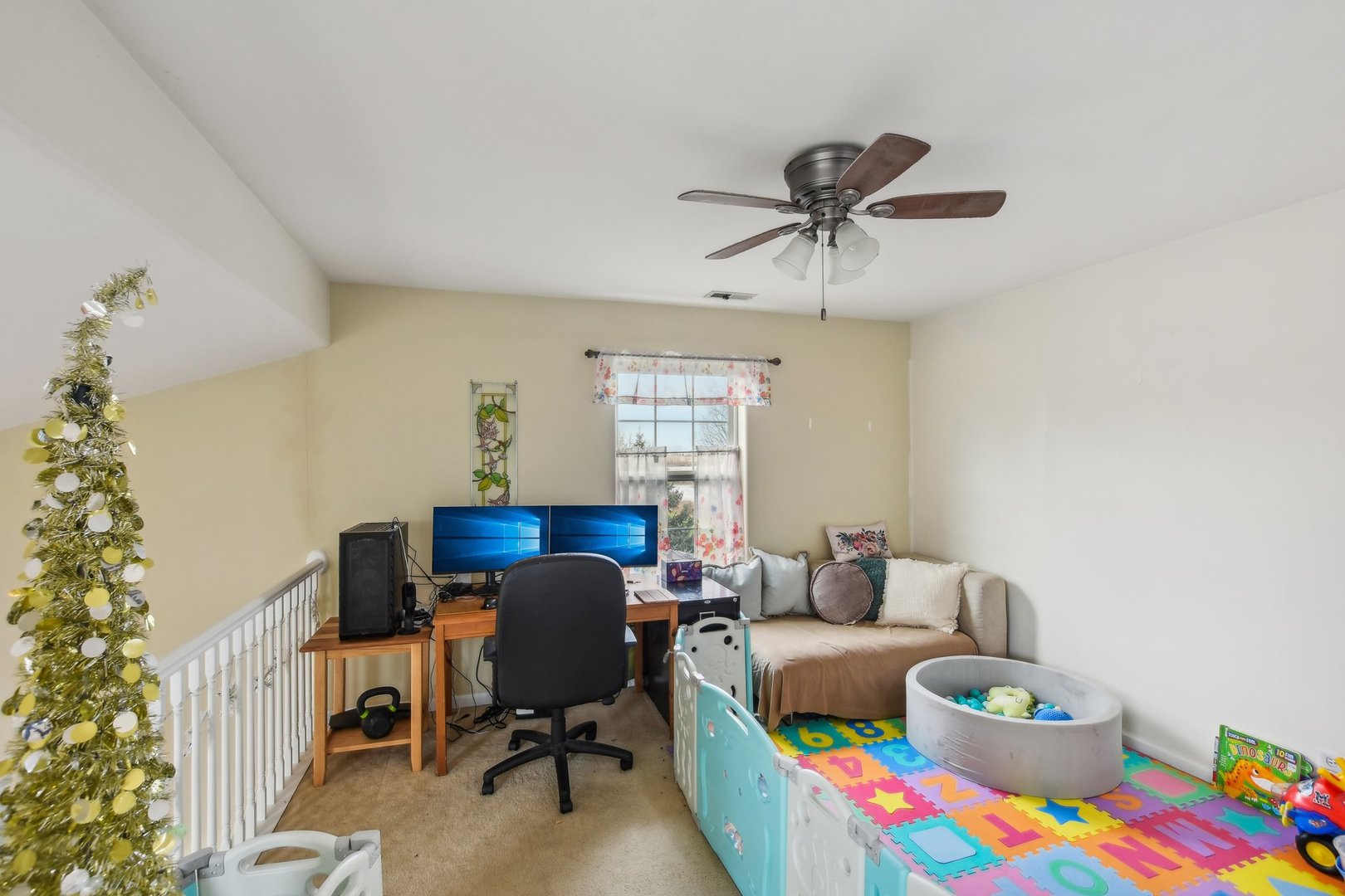 1608 Prairieview Boulevard Bolingbrook, IL 60490 - Photo 22 of 55 a bedroom with furniture and a chair