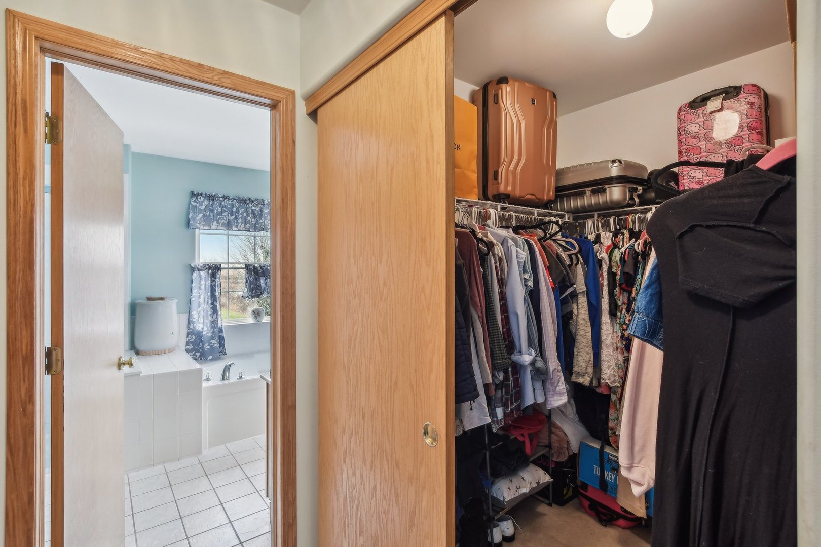 1608 Prairieview Boulevard Bolingbrook, IL 60490 - Photo 26 of 55 a view of walk in closet with clothes and shoes