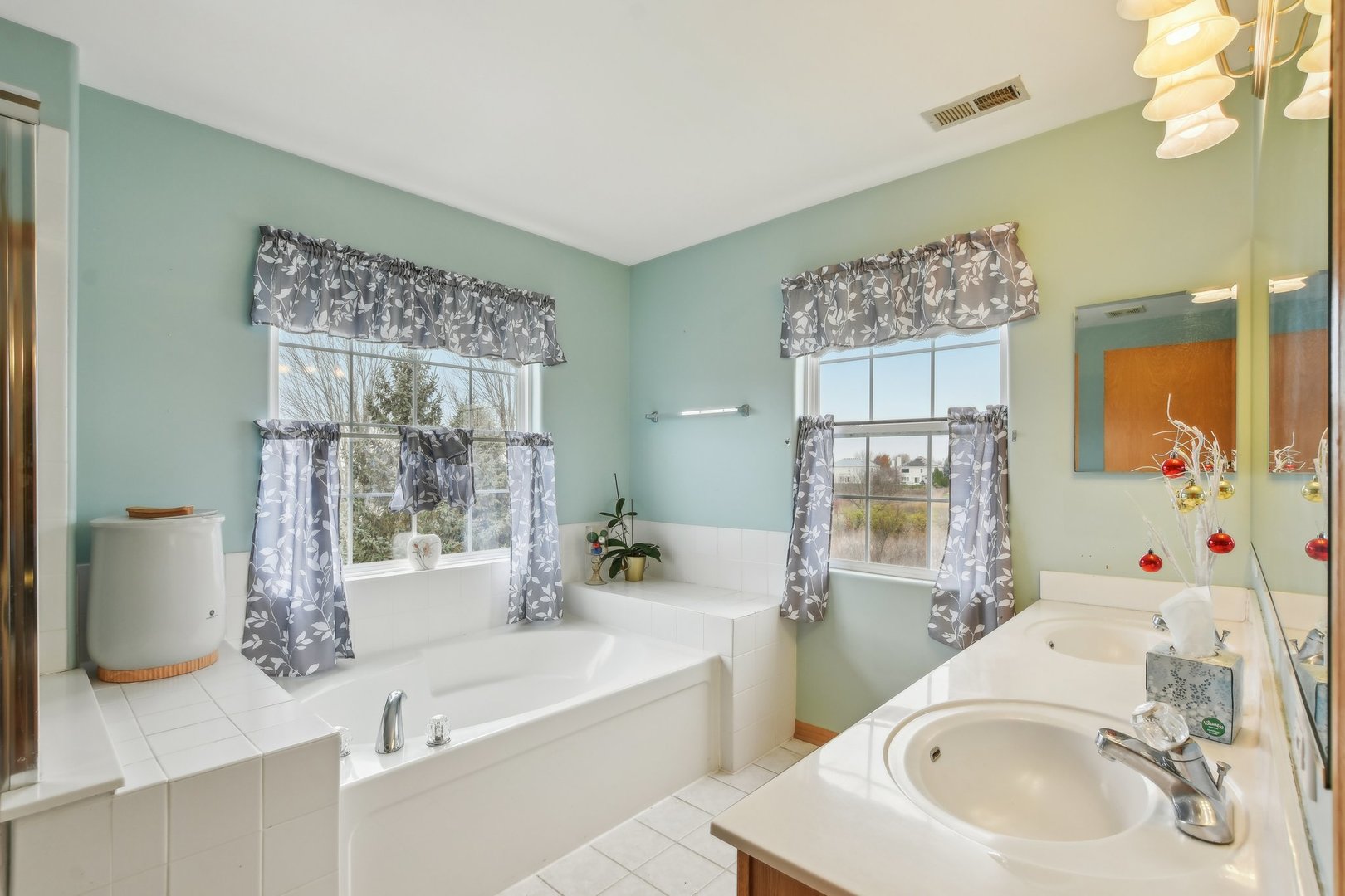 1608 Prairieview Boulevard Bolingbrook, IL 60490 - Photo 27 of 55 a bathroom with a sink a toilet and shower