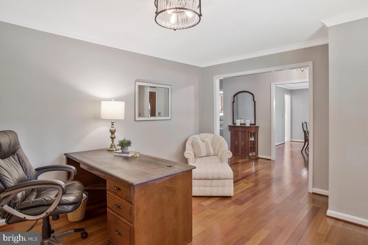 1750 Maple Avenue Hanover, MD 21076 - Photo 6 of 41 Home office with crown molding
