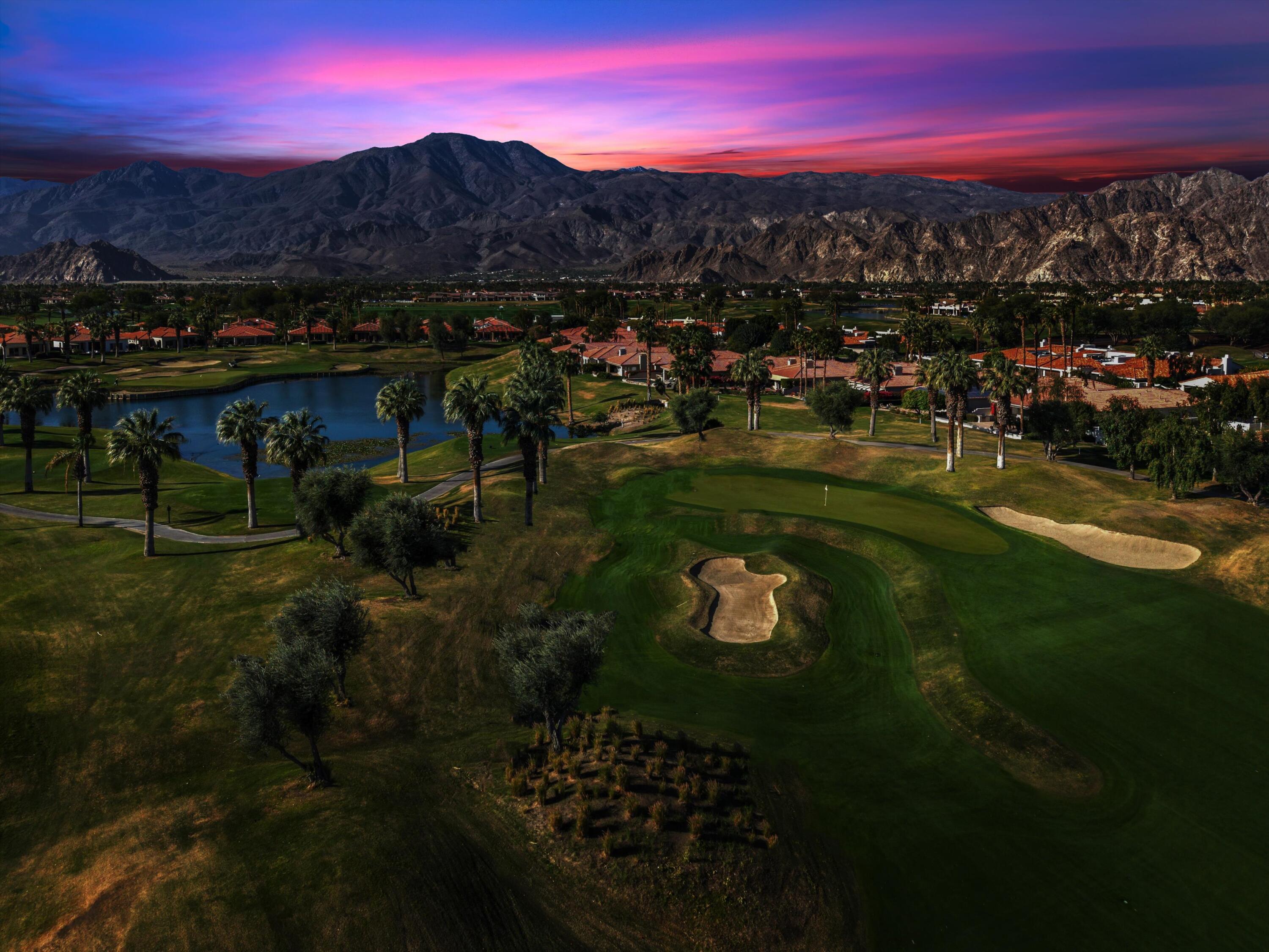 55151 Laurel Valley La Quinta, CA 92253 - Photo 42 of 43 a view of residential houses with outdoor space and trees