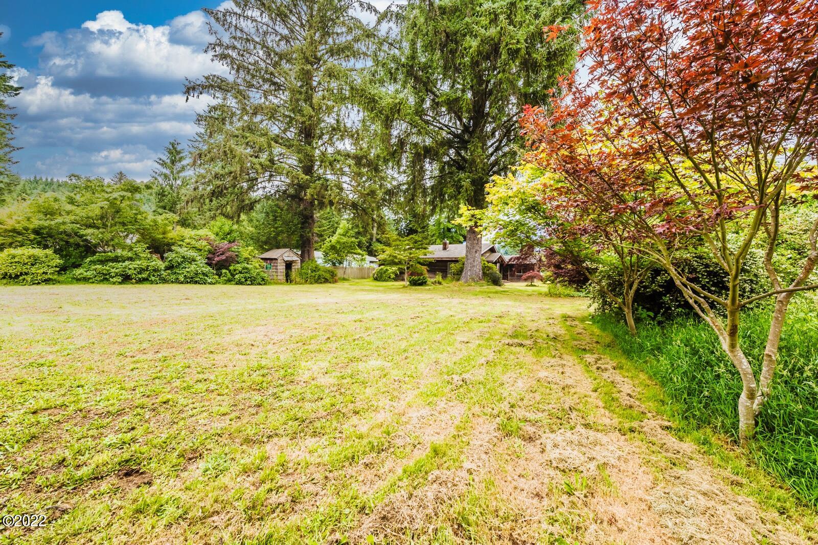 2420 North North Bank Road Otis, OR 97368 - Photo 26 of 30 2420 Backyard looking East