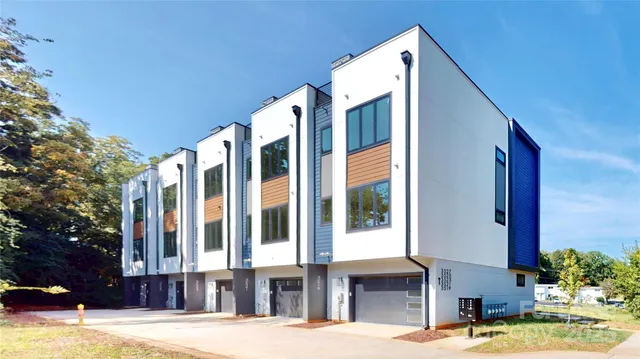 a view of an front door