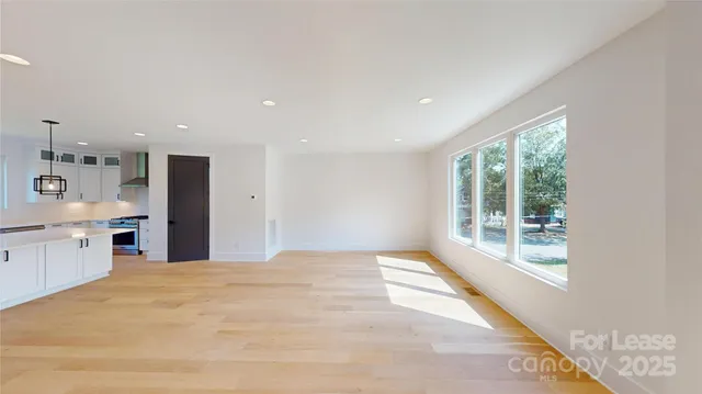 a view of a livingroom with a furniture