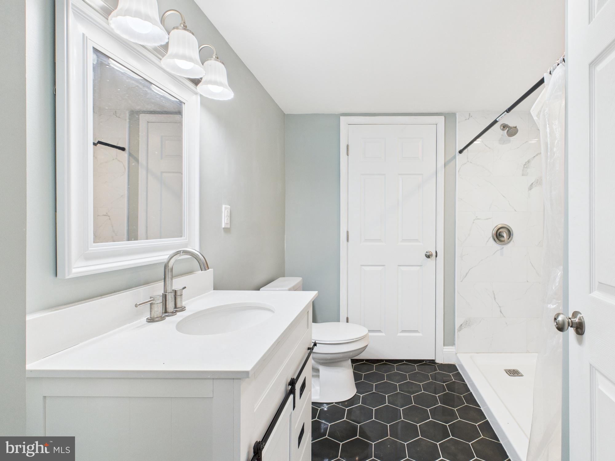 38 South Carter Road Smyrna, DE 19977 - Photo 19 of 30 a bathroom with a sink and a mirror