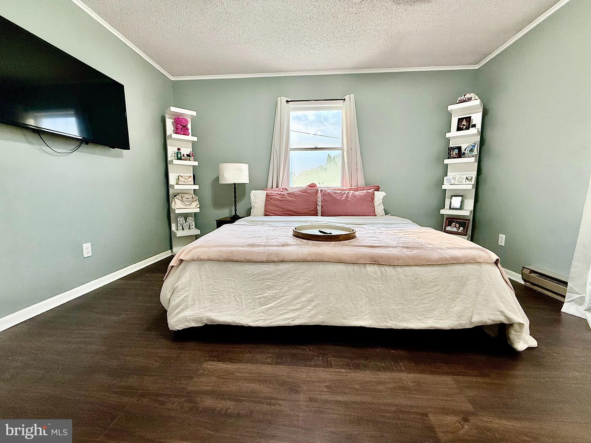 38 South Carter Road Smyrna, DE 19977 - Photo 9 of 30 a bedroom with a bed and a flat screen tv