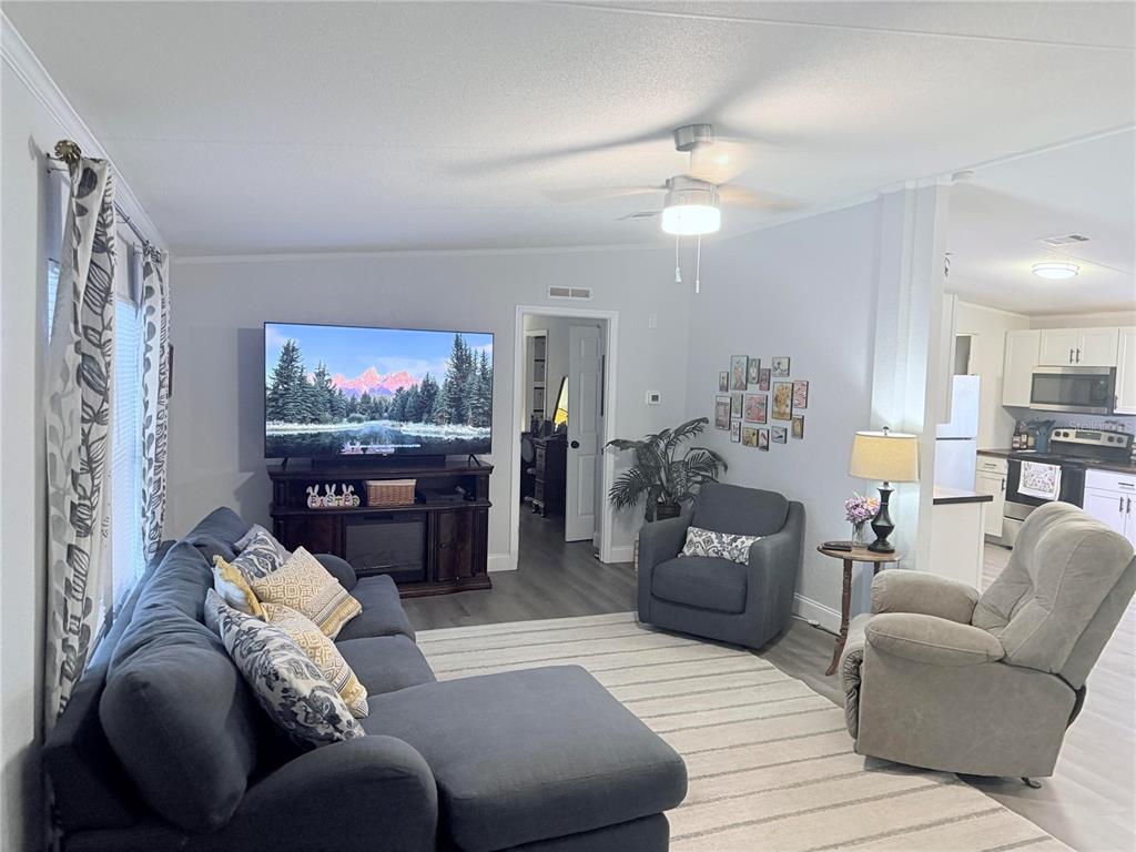 900 Racoon Trail Frostproof, FL 33843 - Photo 10 of 25 a living room with furniture and a flat screen tv