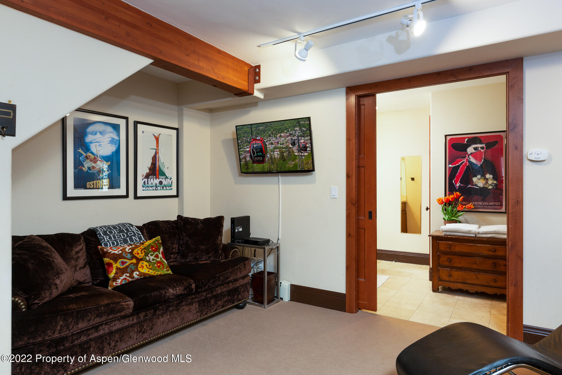 107 Aspen Mountain Road, Unit 5 Aspen, CO 81611 - Photo 11 of 13 Downstairs Guest