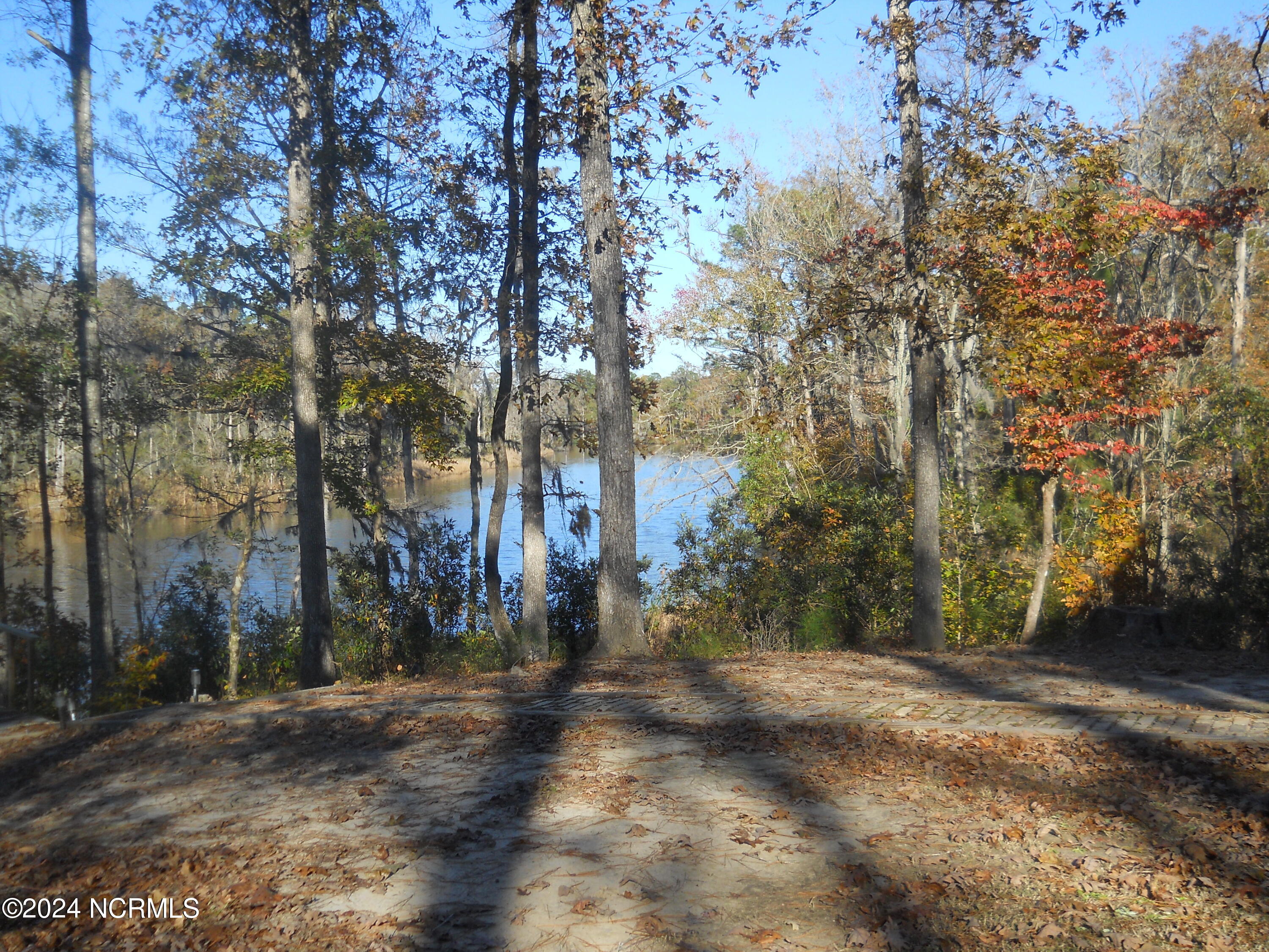 49 Deep Creek Road Chocowinity, NC 27817 - Photo 2 of 3 Standing on very edge of lot