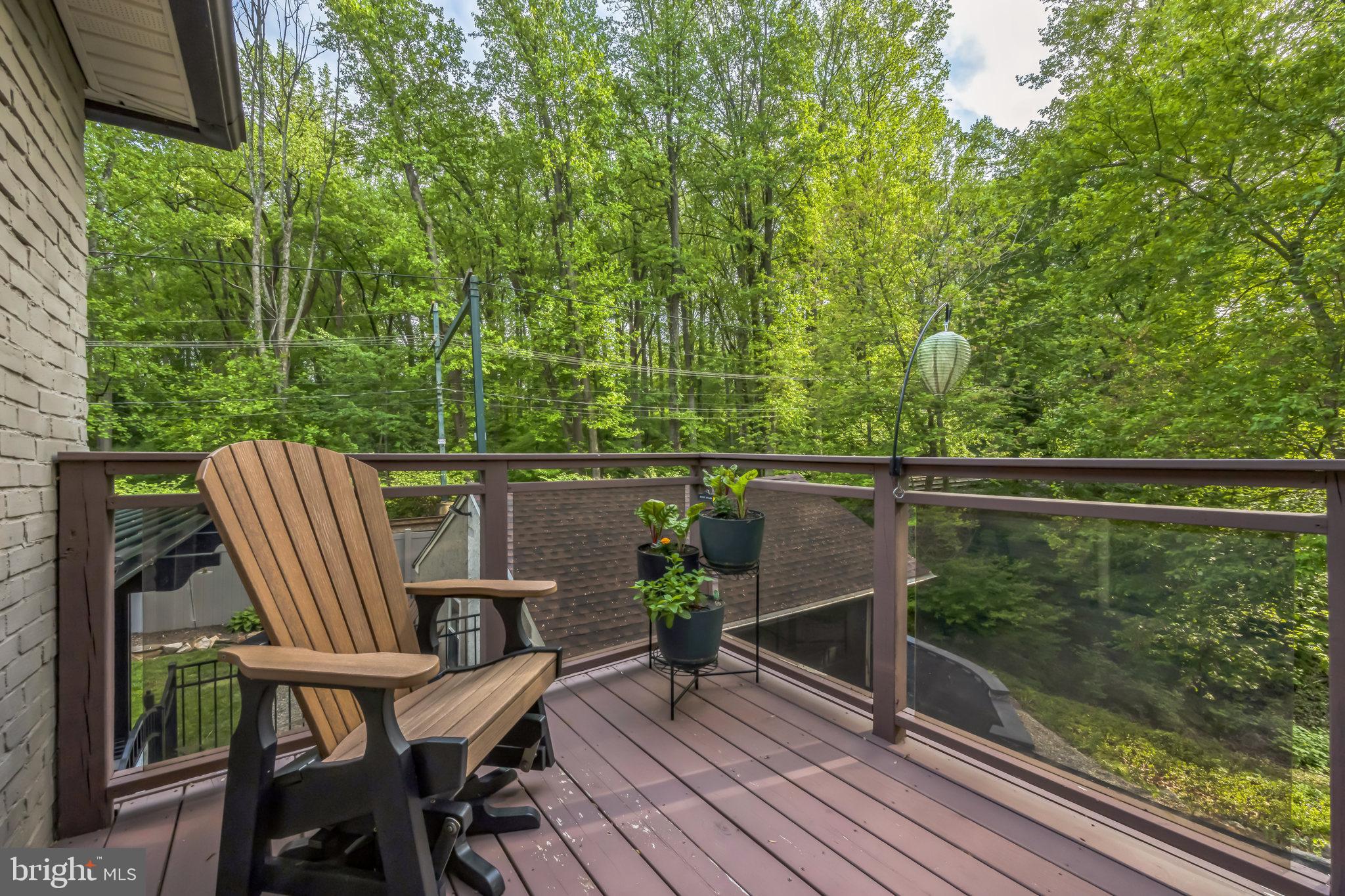 700 Pine Ridge Road Media, PA 19063 - Photo 15 of 50 a view of a balcony with chairs