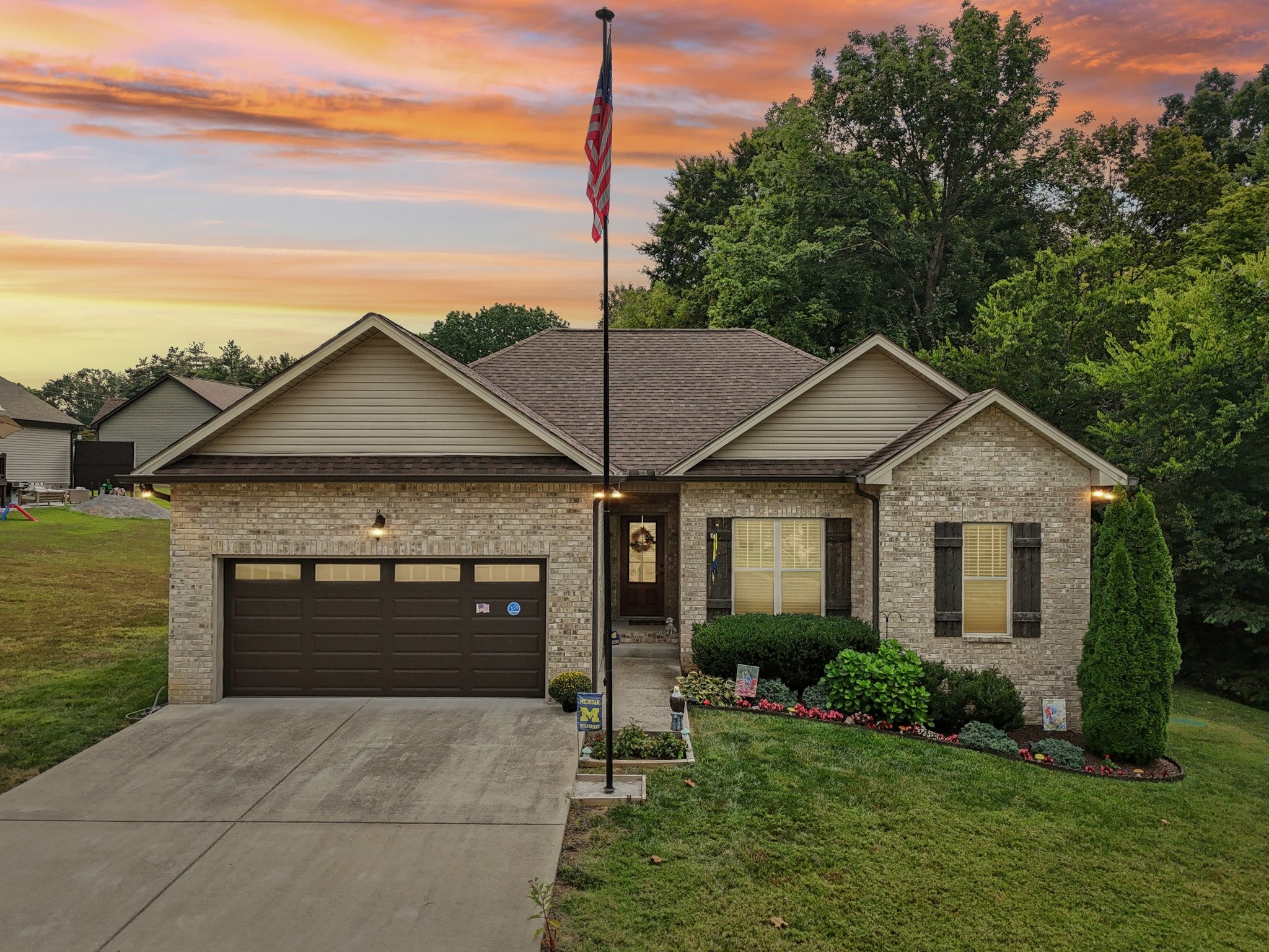 3045 Tacoma Lane Goodlettsville, TN 37072 - Photo 1 of 47 a front view of a house with a yard and garage