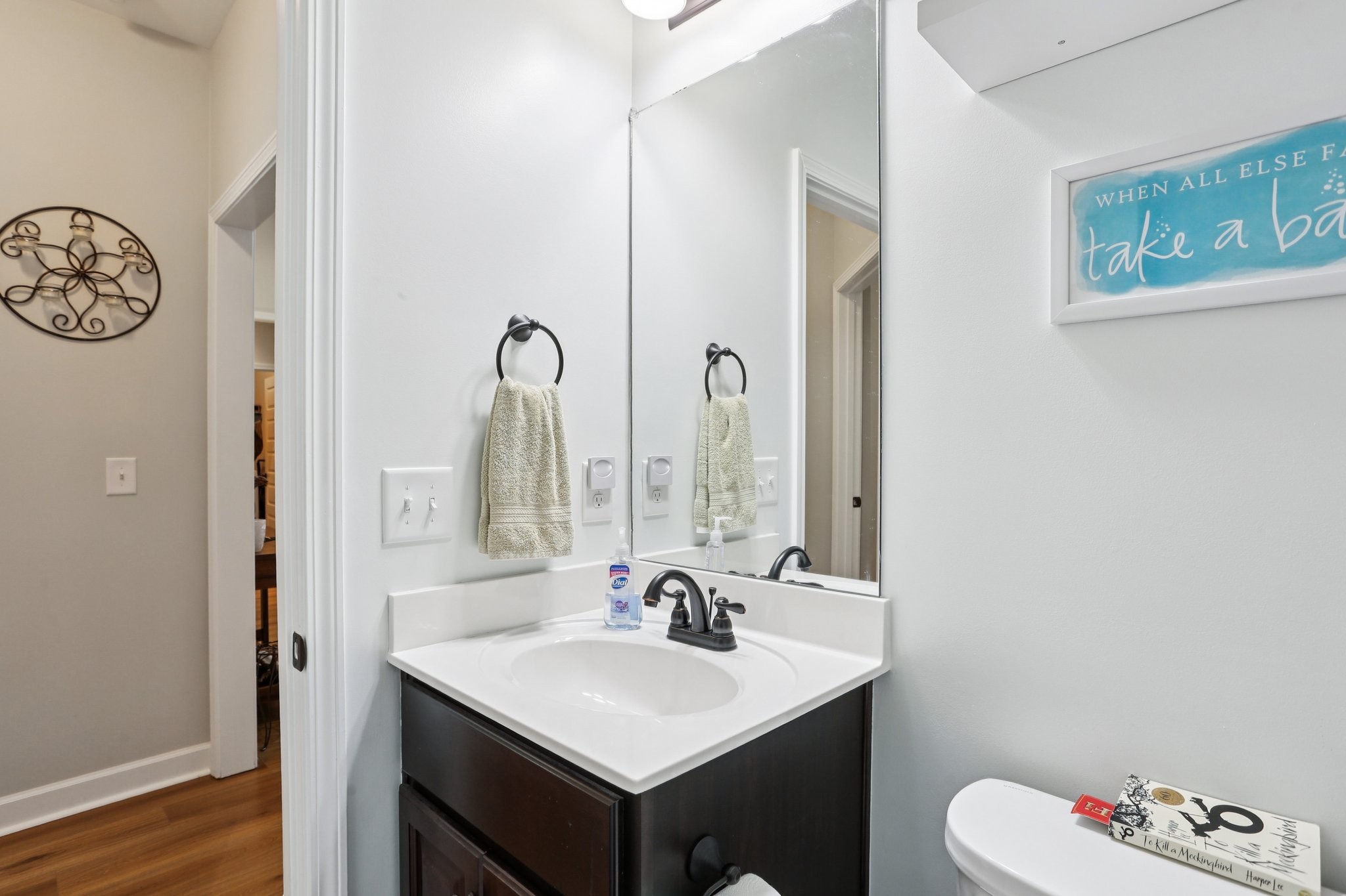 3045 Tacoma Lane Goodlettsville, TN 37072 - Photo 25 of 47 a bathroom with a sink and a mirror