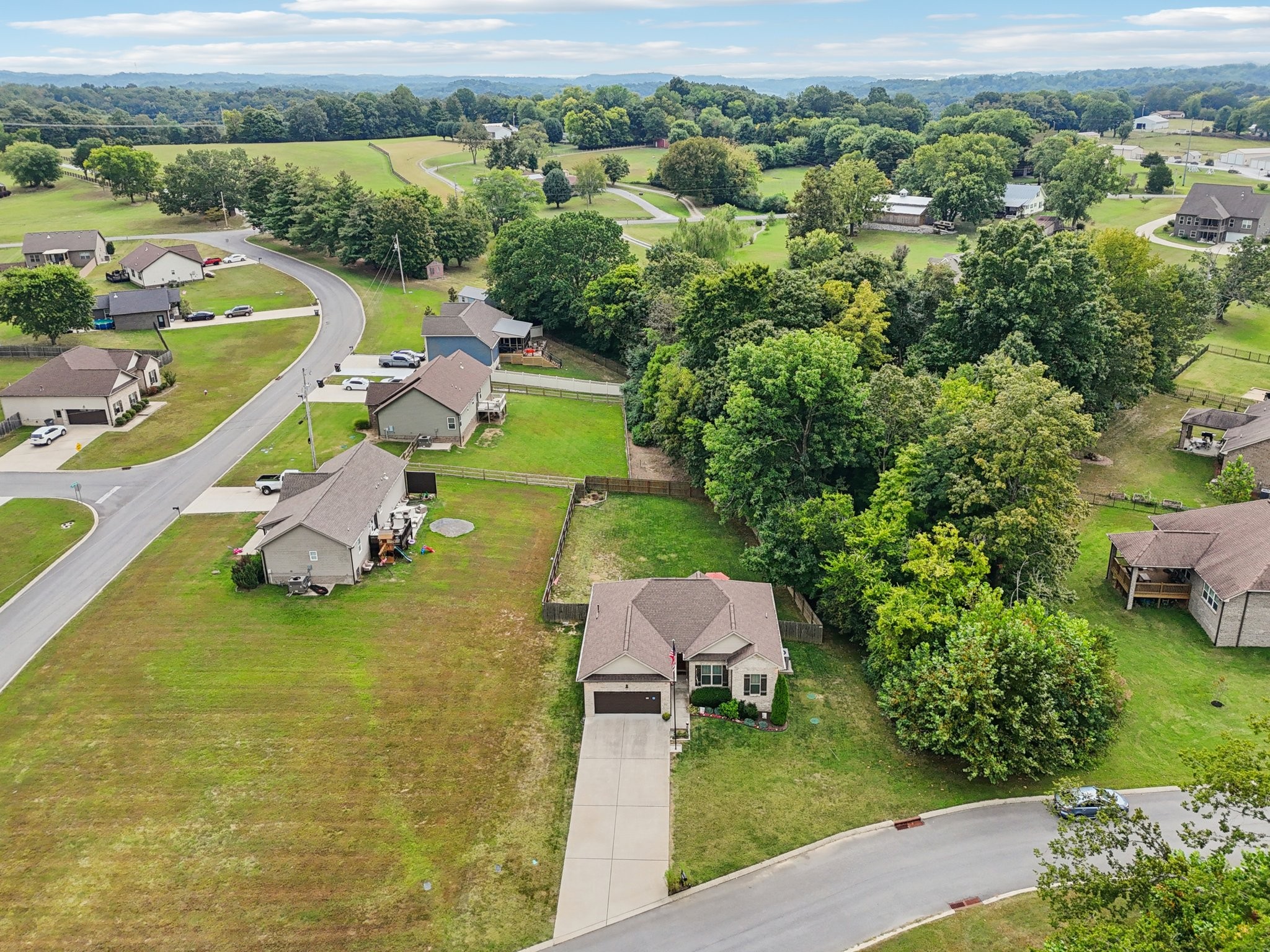 3045 Tacoma Lane Goodlettsville, TN 37072 - Photo 45 of 47 an aerial view of a house with yard swimming pool and outdoor seating