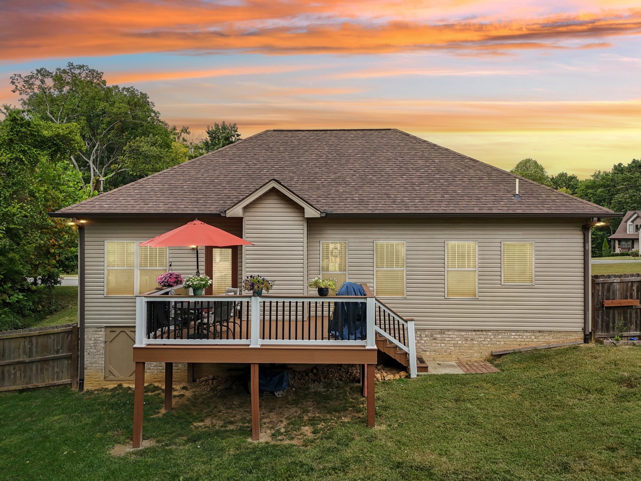 3045 Tacoma Lane Goodlettsville, TN 37072 - Photo 46 of 47 a view of a house with a roof deck