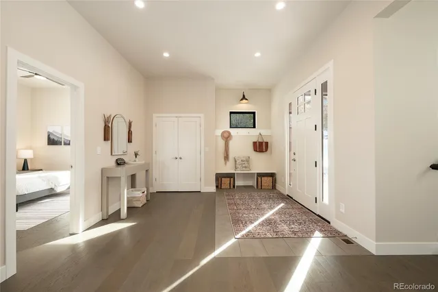 a view of a city from a balcony