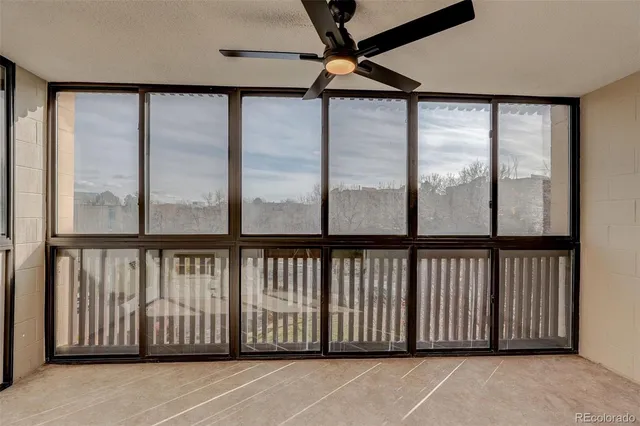 front view of a building with a yard