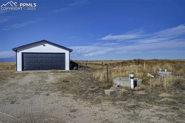 an aerial view of beach and ocean