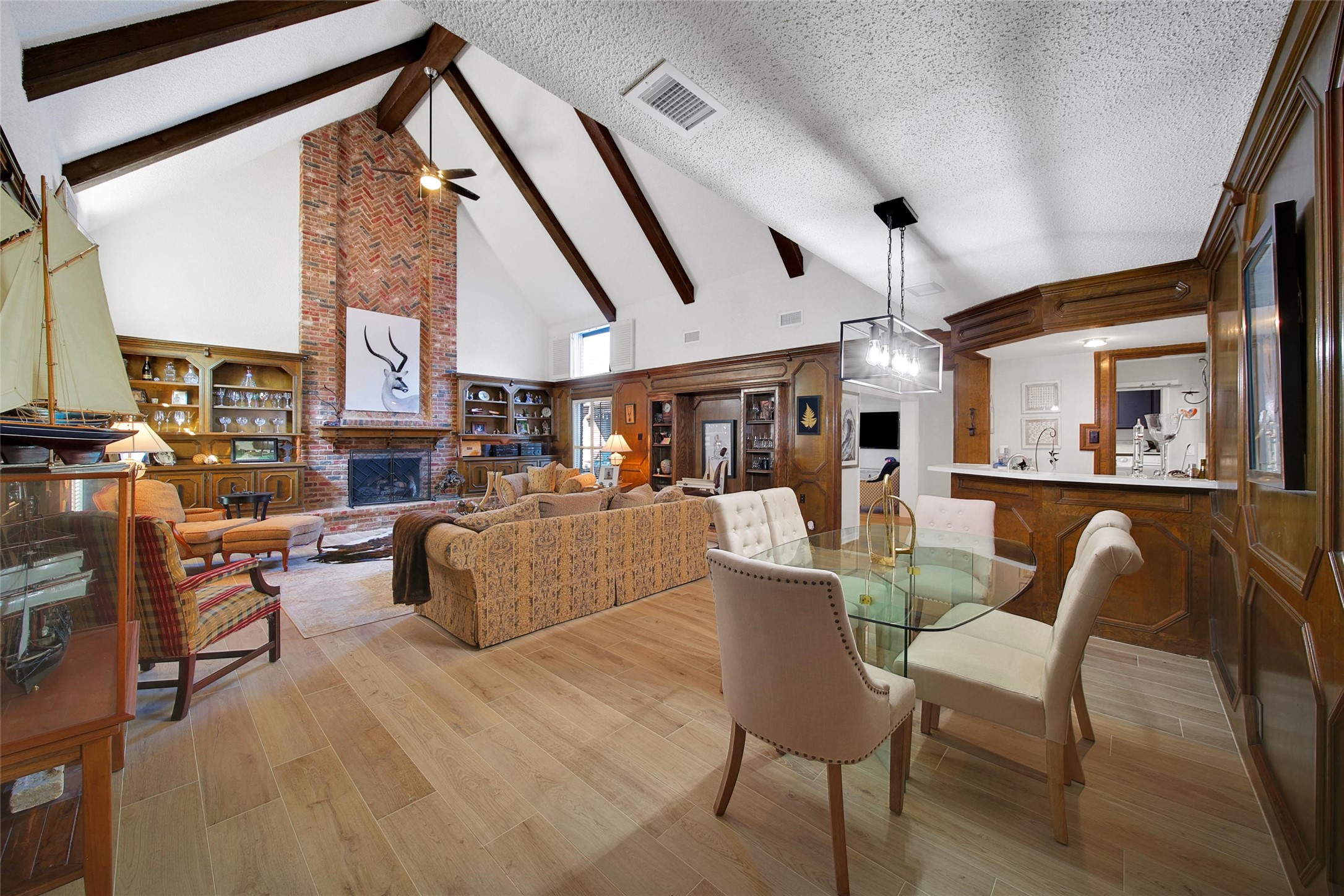 2902 Blue Lakes Lane Missouri City, TX 77459 - Photo 4 of 34 a living room with furniture and a large window
