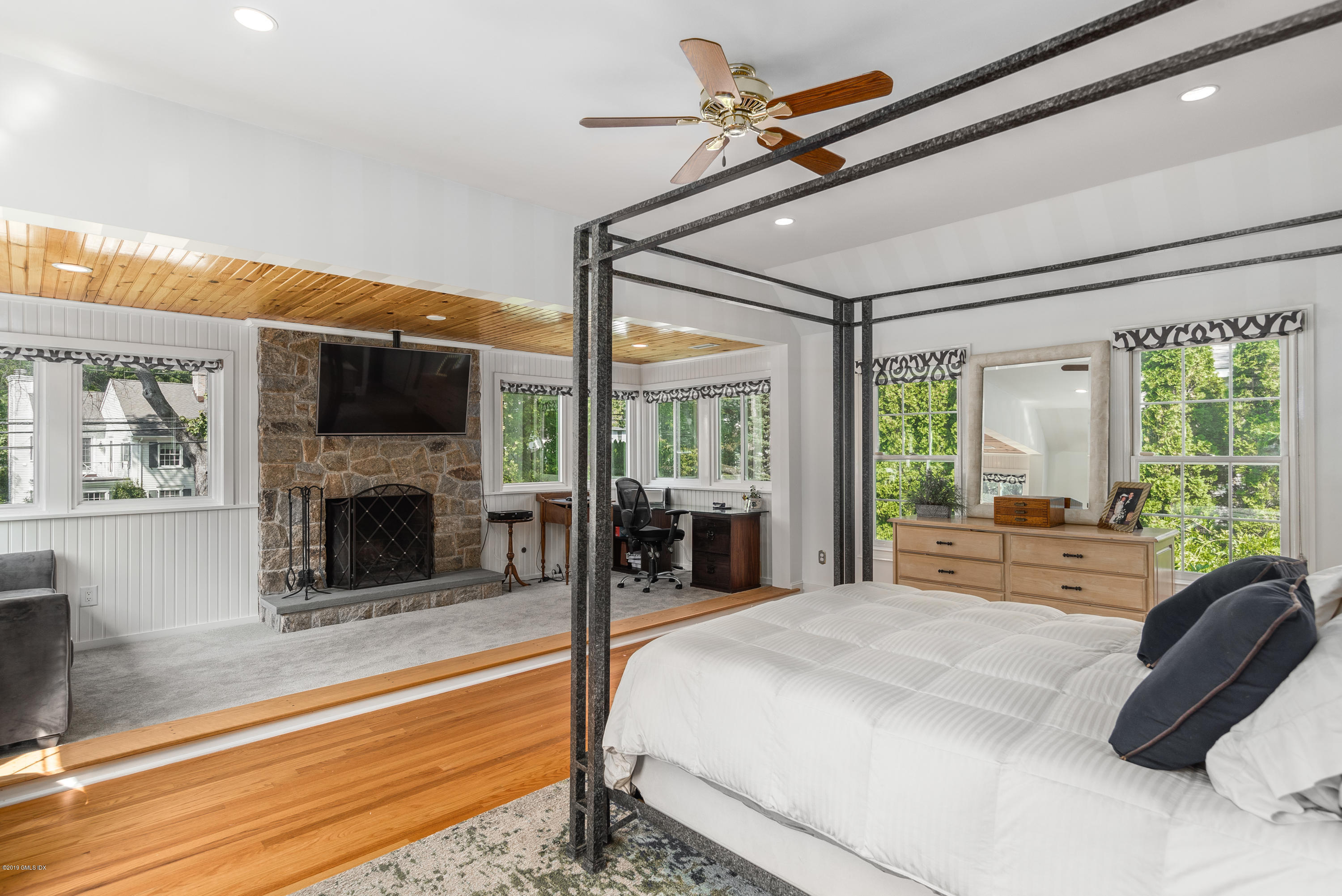 5 Verona Drive Riverside, CT 06878 - Photo 12 of 23 Expanded Master with Fireplace