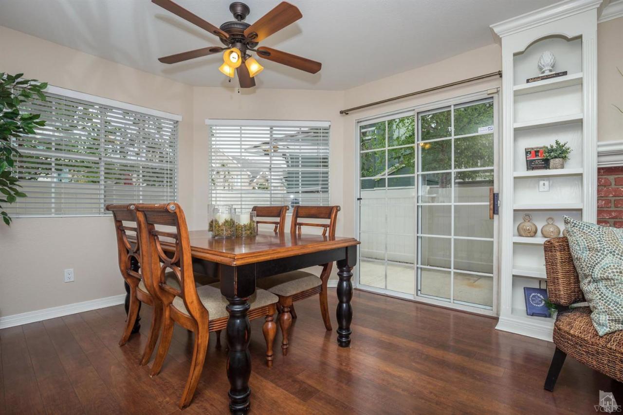 1940 Rory Lane, Unit 5 Simi Valley, CA 93063 - Photo 9 of 19 a view of a dining room with furniture window and wooden floor