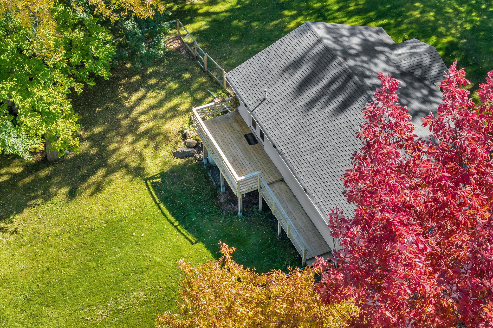 541 Camden Road Hope, ME 04847 - Photo 41 of 63 Aerial View of Back Deck