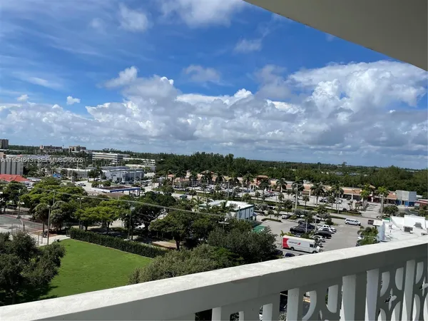 a view of a street sign