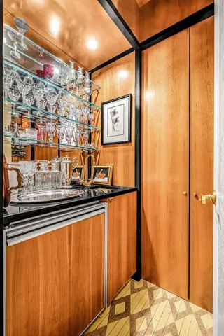 a view of city with tall buildings