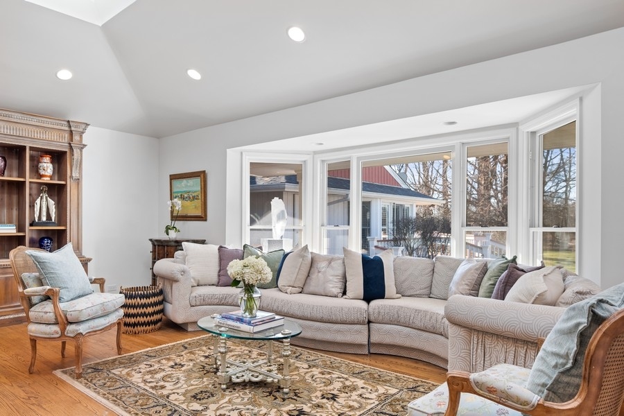 48 Meadowview Road Northfield, IL 60093 - Photo 5 of 42 a living room with furniture and a large window