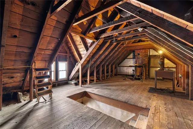 a view of a balcony with chairs