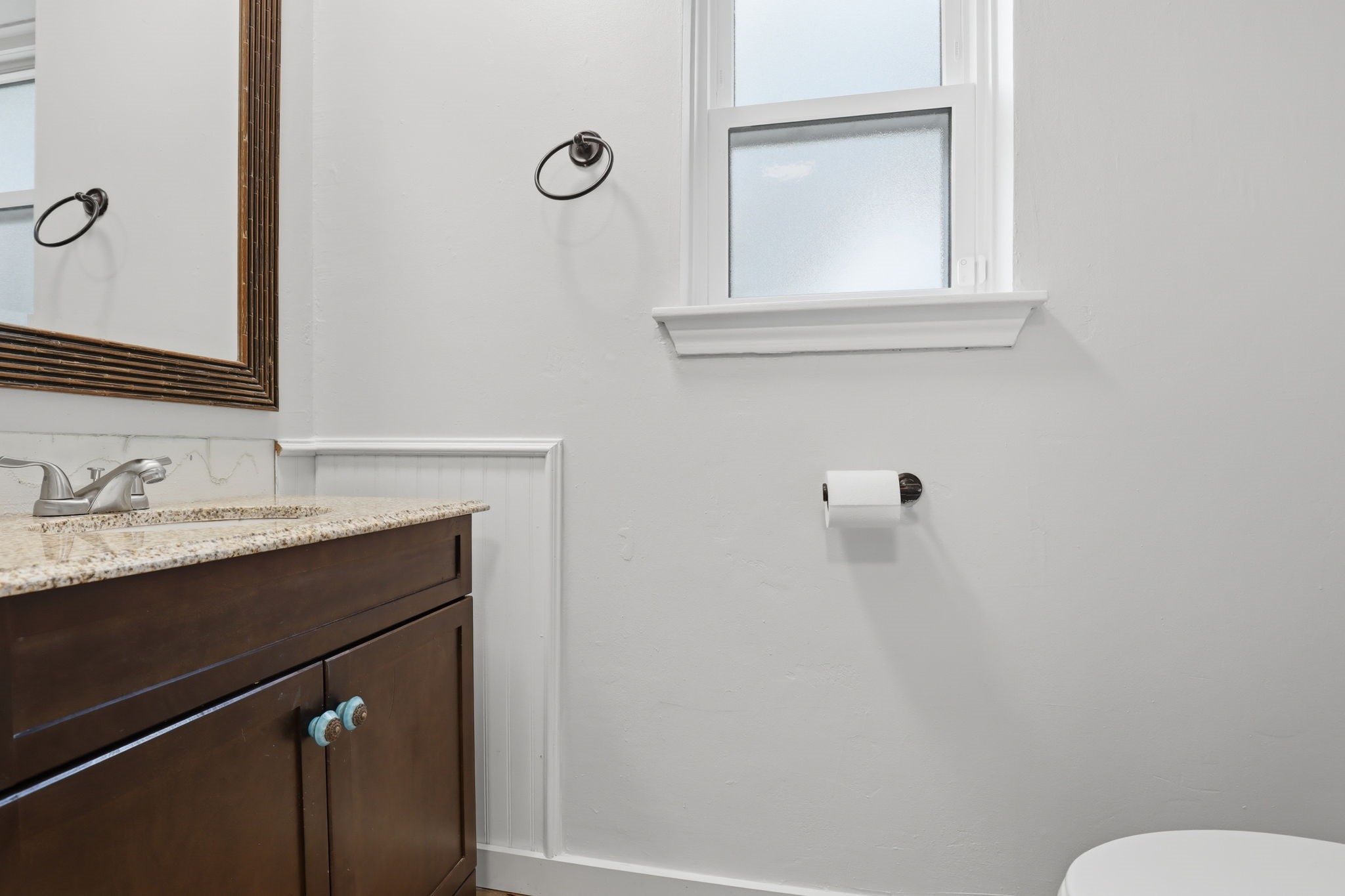 25415 Friar Lake Lane Spring, TX 77373 - Photo 16 of 29 Half Bath with Updated Flooring & Fresh Paint