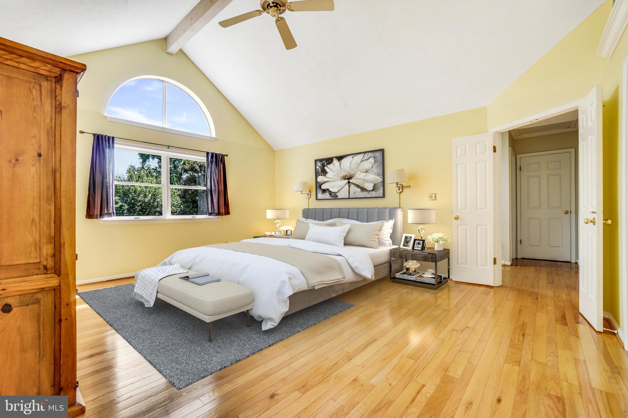 2730 Crestview Road Riva, MD 21140 - Photo 21 of 47 Primary Bedroom-Vaulted Ceiling