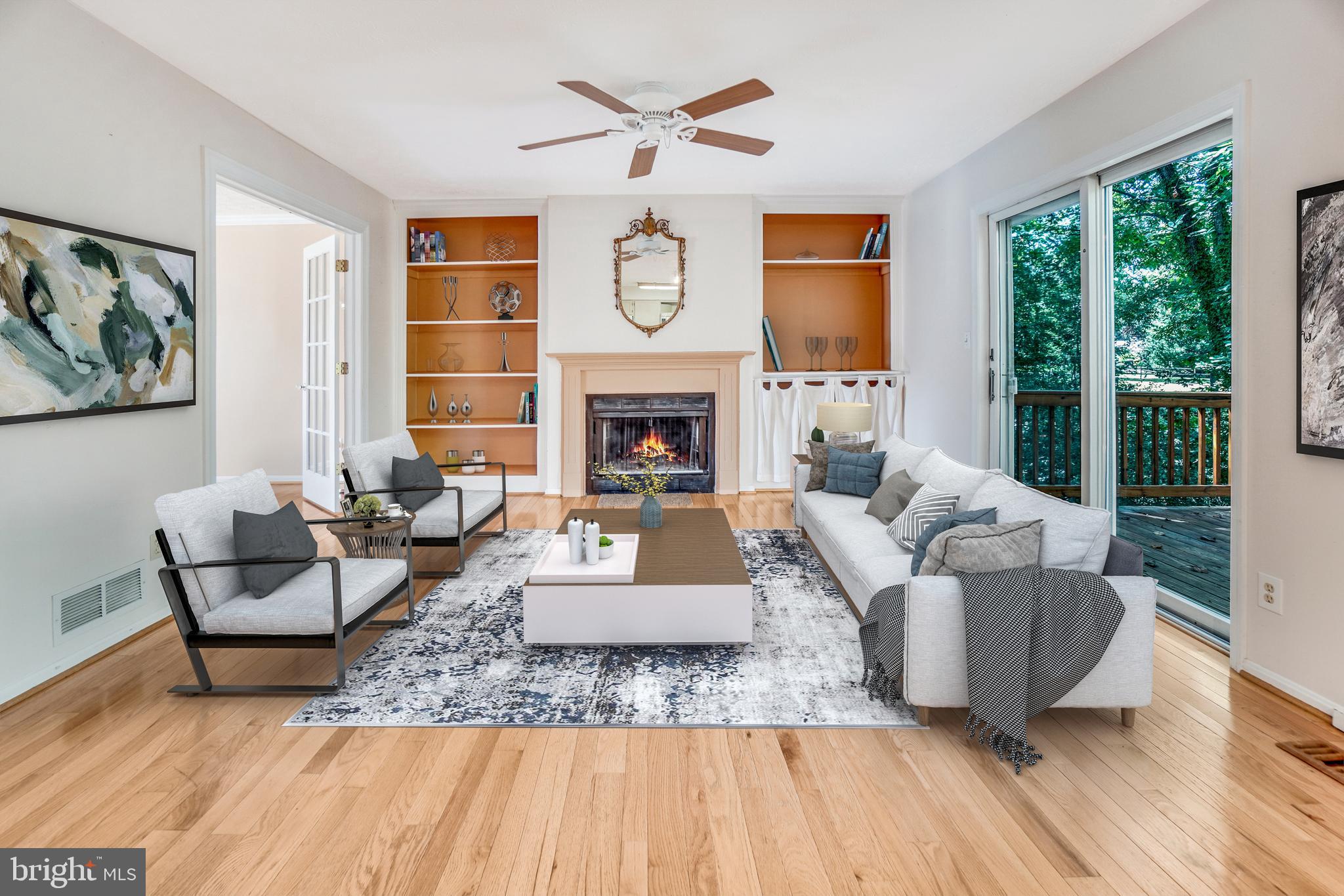2730 Crestview Road Riva, MD 21140 - Photo 6 of 47 Family Room w/Wood-burning Fireplace