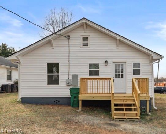 1603 Connor Place High Point, NC 27260 - Photo 22 of 23 Back of HomeBack of Home/Deck