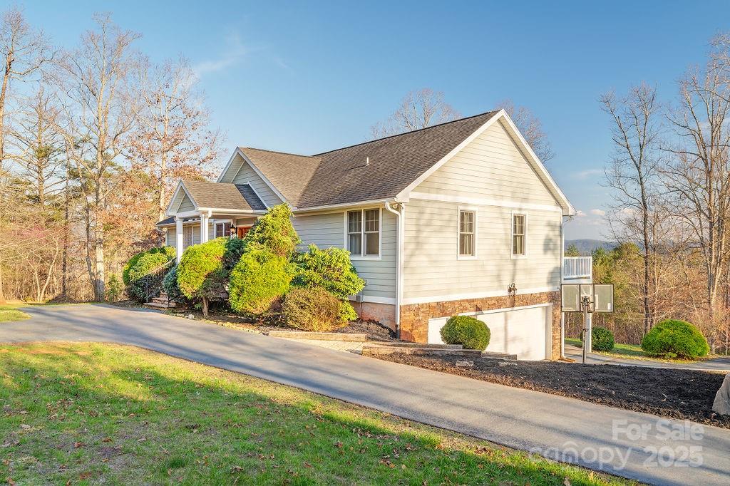 61 Buckle Ridge Weaverville, NC 28787 - Photo 2 of 42 a view of backyard of the house