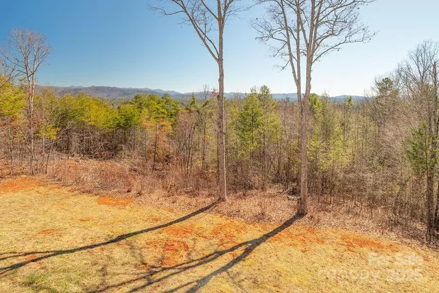 a view of a bathroom with a bathtub