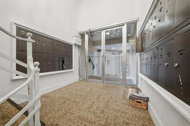 a view of an entryway