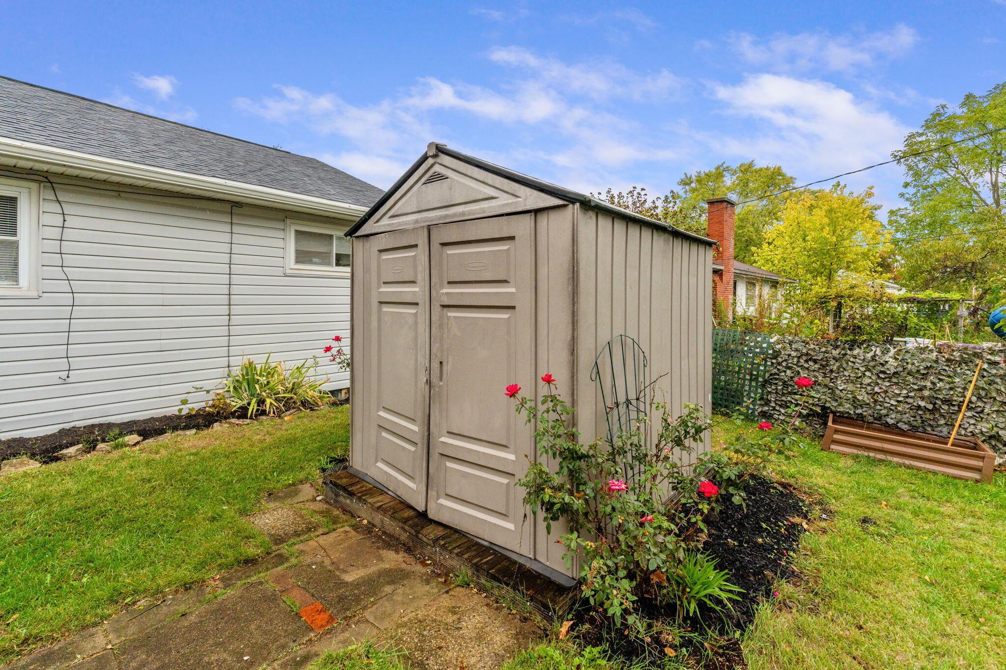 3107 Eakin Road Columbus, OH 43204 - Photo 10 of 52 STORAGE SHED